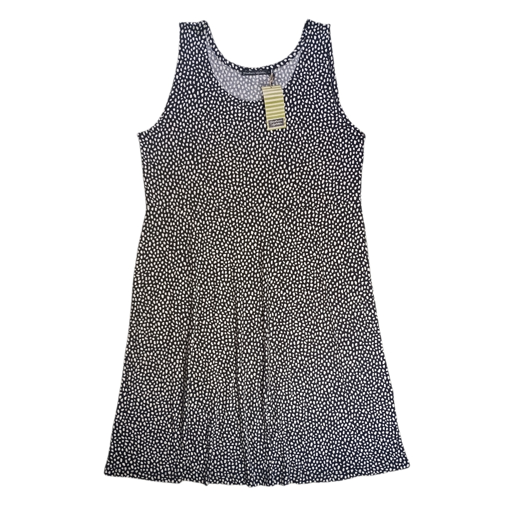 New Gudrun Sjoden Polka Dot Modal Sleeveless Dress